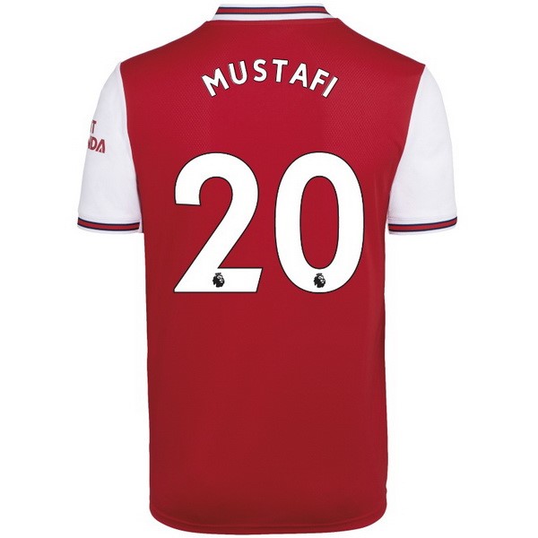 Camiseta Arsenal NO.20 Mustafi 1ª 2019-2020 Rojo